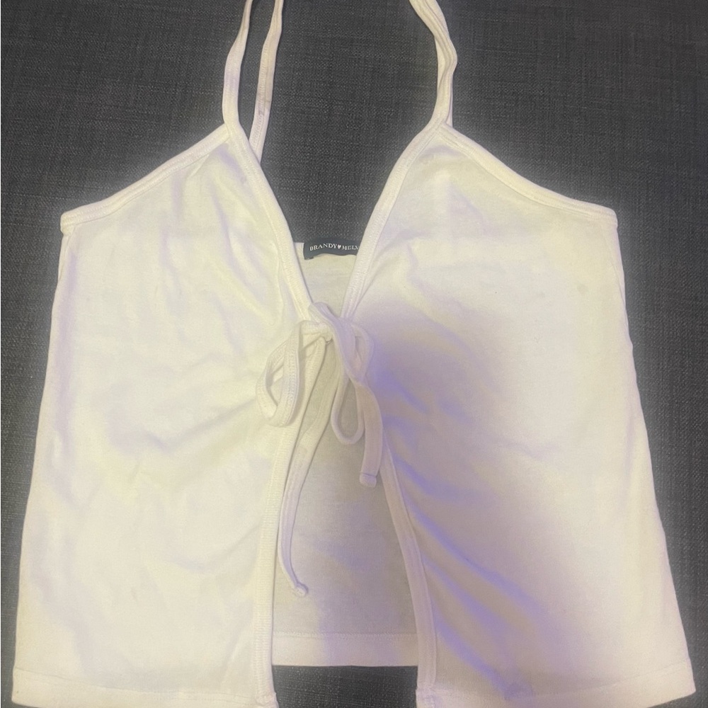 Brandy melvill white tank top